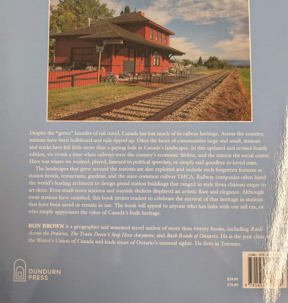 The Train Doesn't Stop Here Anymore Back Cover
