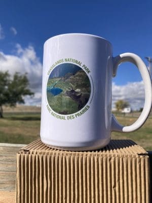 Grasslands National Park Dinosaur Mug